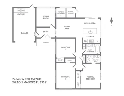 $825,000 | 2424 Northwest 8th Avenue, Wilton Manors, FL 33311