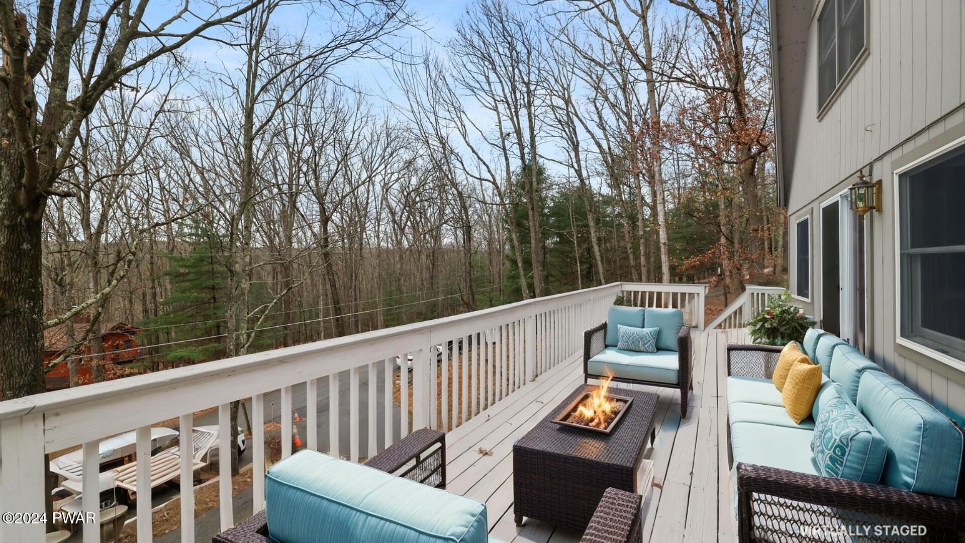 100 Cedar Ridge Road Hawley, PA 18428 - Photo 3 of 61 outdoor deck 2
