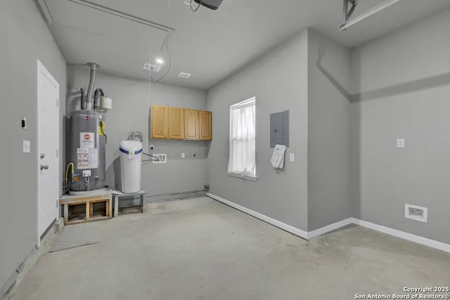 a view of a backyard with a wooden floor