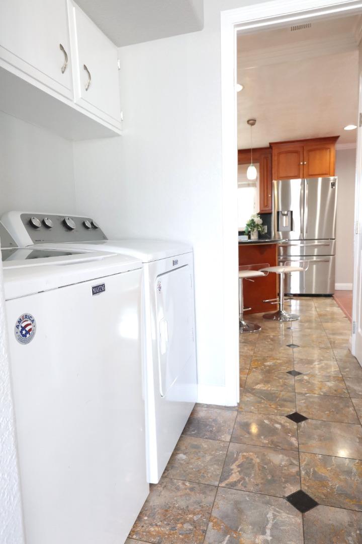 5450 Monterey Road, Unit 168 San Jose, CA 95111 - Photo 53 of 65 a utility room with dryer and washer