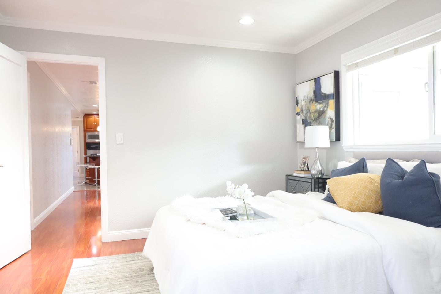 5450 Monterey Road, Unit 168 San Jose, CA 95111 - Photo 10 of 65 a bedroom with a bed and a window