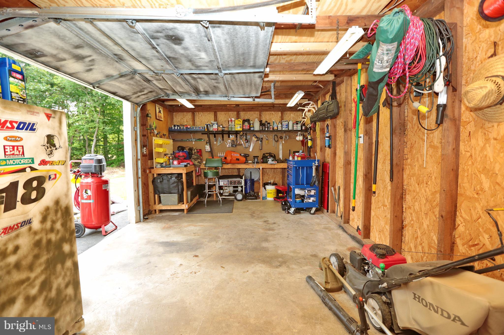 5915 Bicknell Road Indian Head, MD 20640 - Photo 20 of 23 Shed Workshop Interior