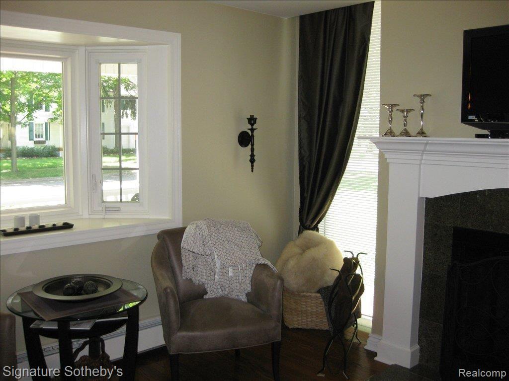 2219 Yorkshire Road Birmingham, MI 48009 - Photo 15 of 25 Living Room with Bow Window
