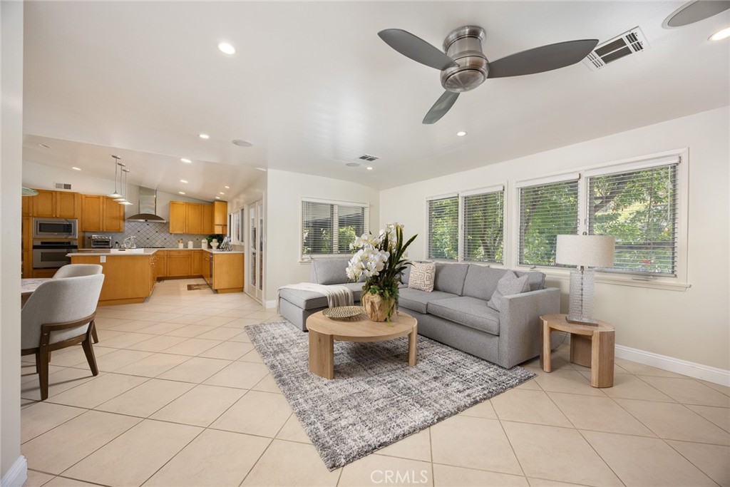 1439 Wembley Road San Marino, CA 91108 - Photo 28 of 45 a living room with furniture and a large window