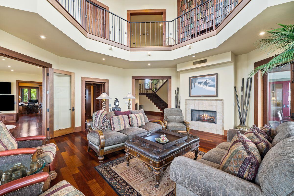 281 Grove Lane Freeport, FL 32439 - Photo 7 of 36 a living room with furniture and a fireplace