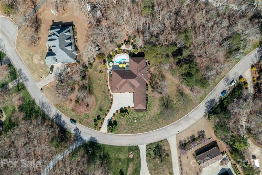 2341 Valelake Road York, SC 29745 - Photo 46 of 48 an aerial view of a house with a yard