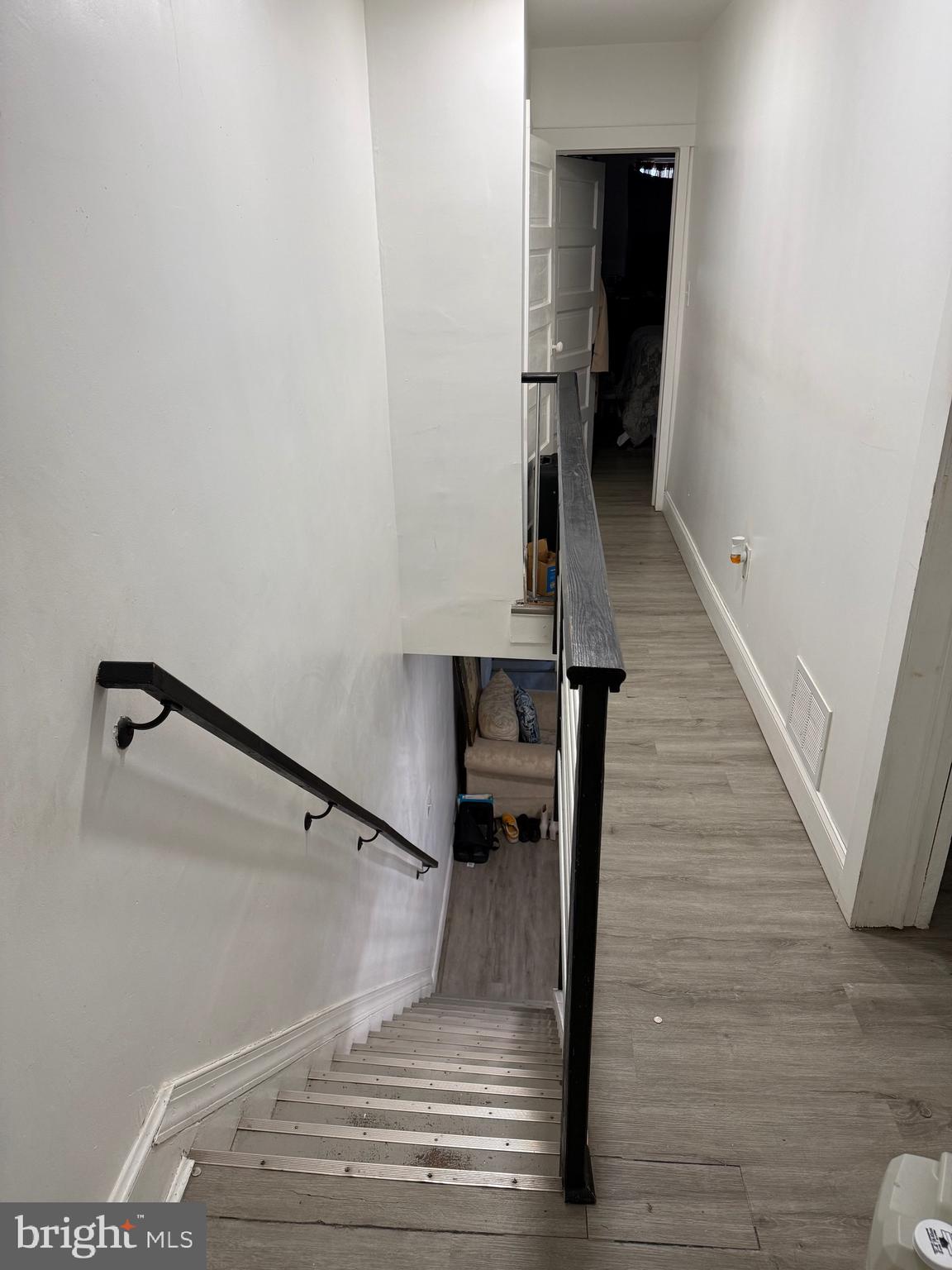 255 3rd Street Gloucester City, NJ 08030 - Photo 3 of 35 a view of entryway and hall with wooden floor