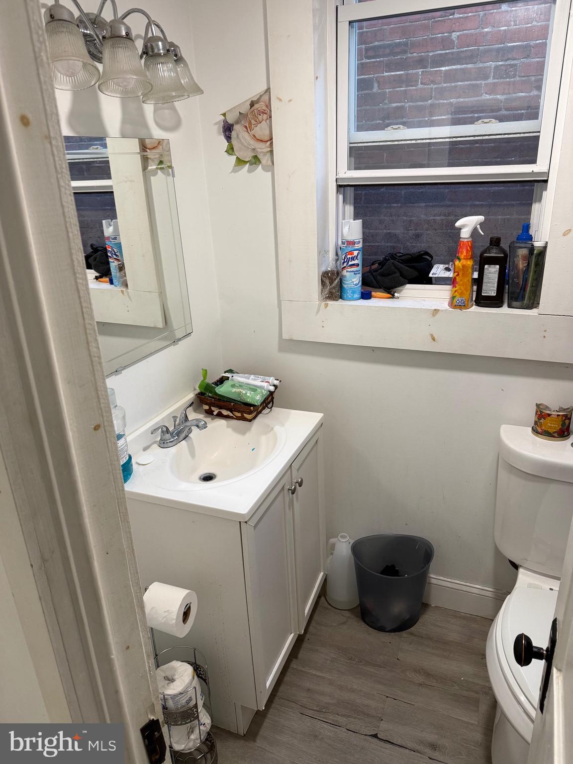 255 3rd Street Gloucester City, NJ 08030 - Photo 9 of 35 a bathroom with a sink and a toilet