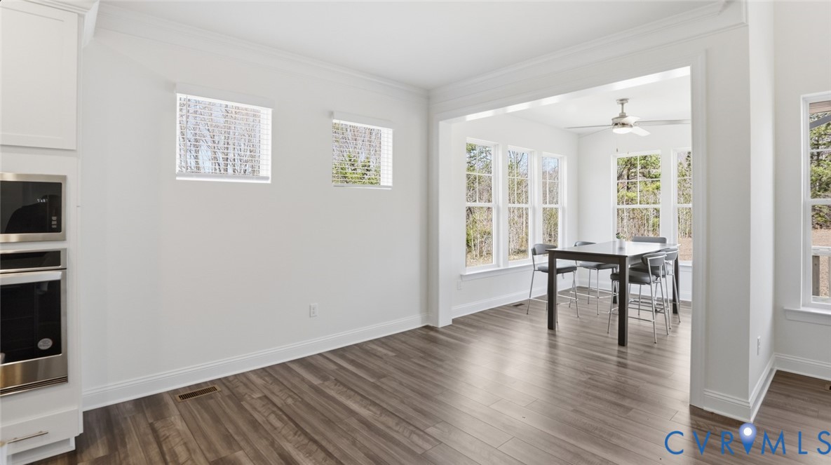 3726 Rocketts Ridge Drive Goochland, VA 23063 - Photo 12 of 38 he welcoming foyer opens to a formal dining room,