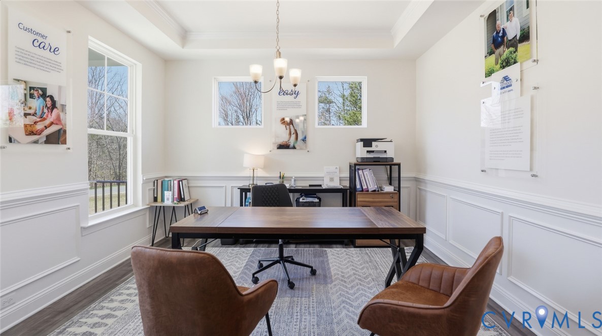 3726 Rocketts Ridge Drive Goochland, VA 23063 - Photo 13 of 38 he welcoming foyer opens to a formal dining room,