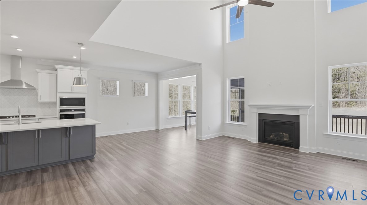 3726 Rocketts Ridge Drive Goochland, VA 23063 - Photo 14 of 38 he welcoming foyer opens to a formal dining room,
