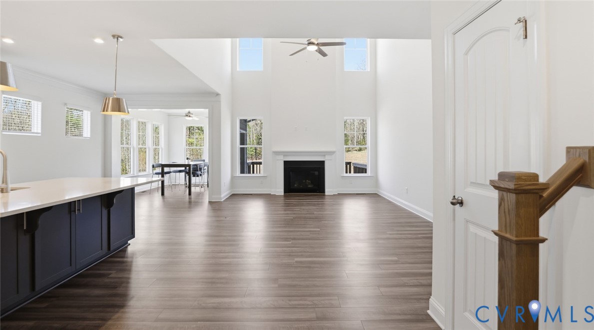 3726 Rocketts Ridge Drive Goochland, VA 23063 - Photo 15 of 38 he welcoming foyer opens to a formal dining room,