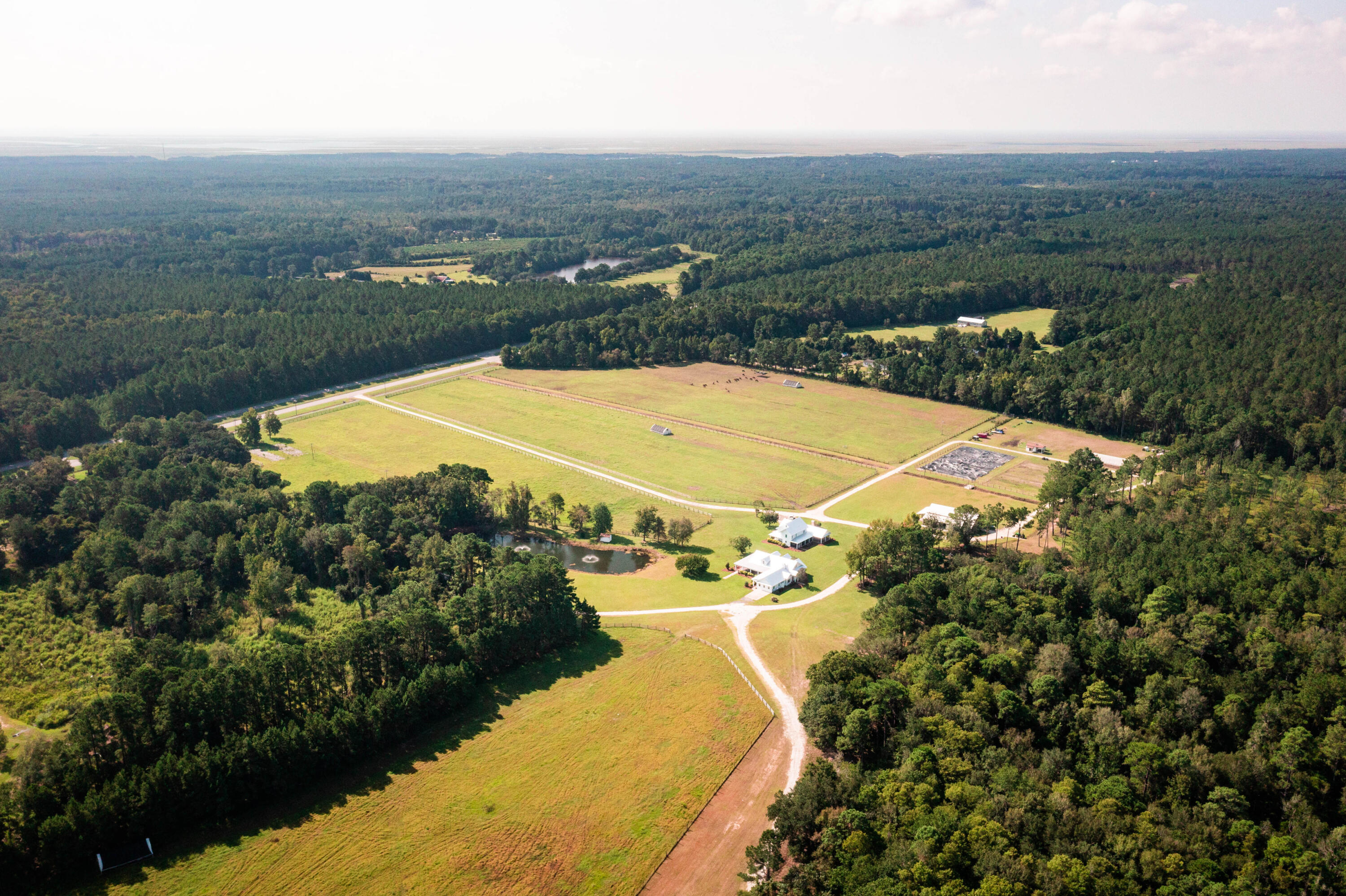 Aerial View of the Property