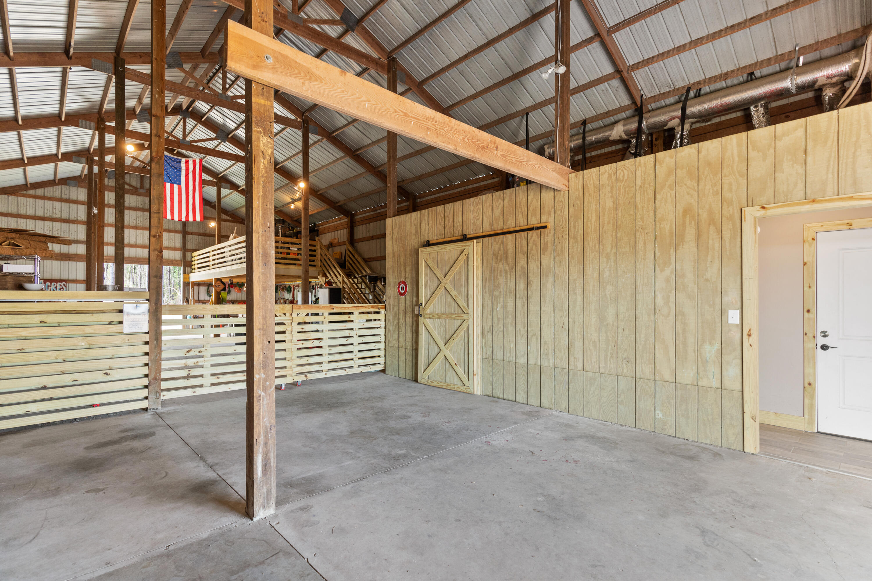 10970 Highway 17 McClellanville, SC 29458 - Photo 51 of 100 Barn Interior