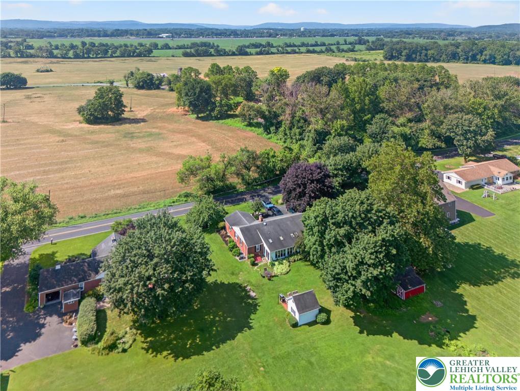 4164 Hecktown Road Bethlehem, PA 18020 - Photo 39 of 39 an aerial view of a house with garden space and lake view