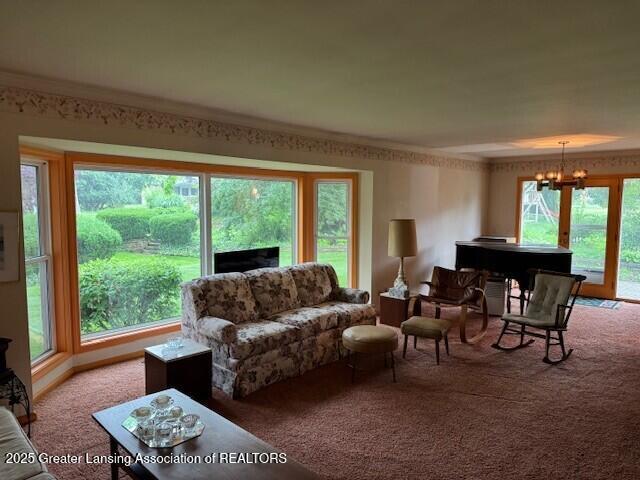 1654 Nottingham Road Lansing, MI 48911 - Photo 3 of 14 Living Room