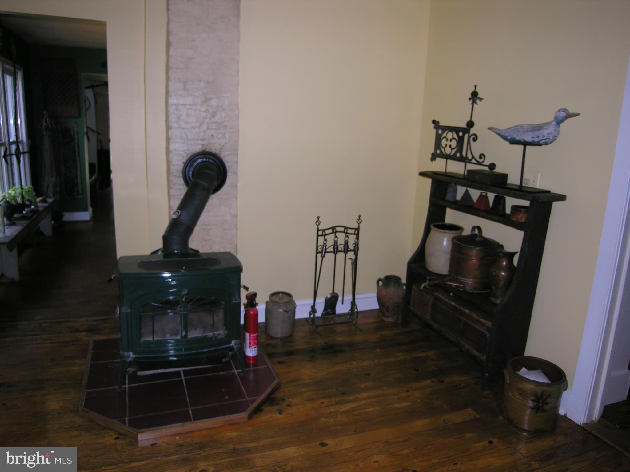 488 Quaintance Road Woodville, VA 22749 - Photo 5 of 20 wood burning stove