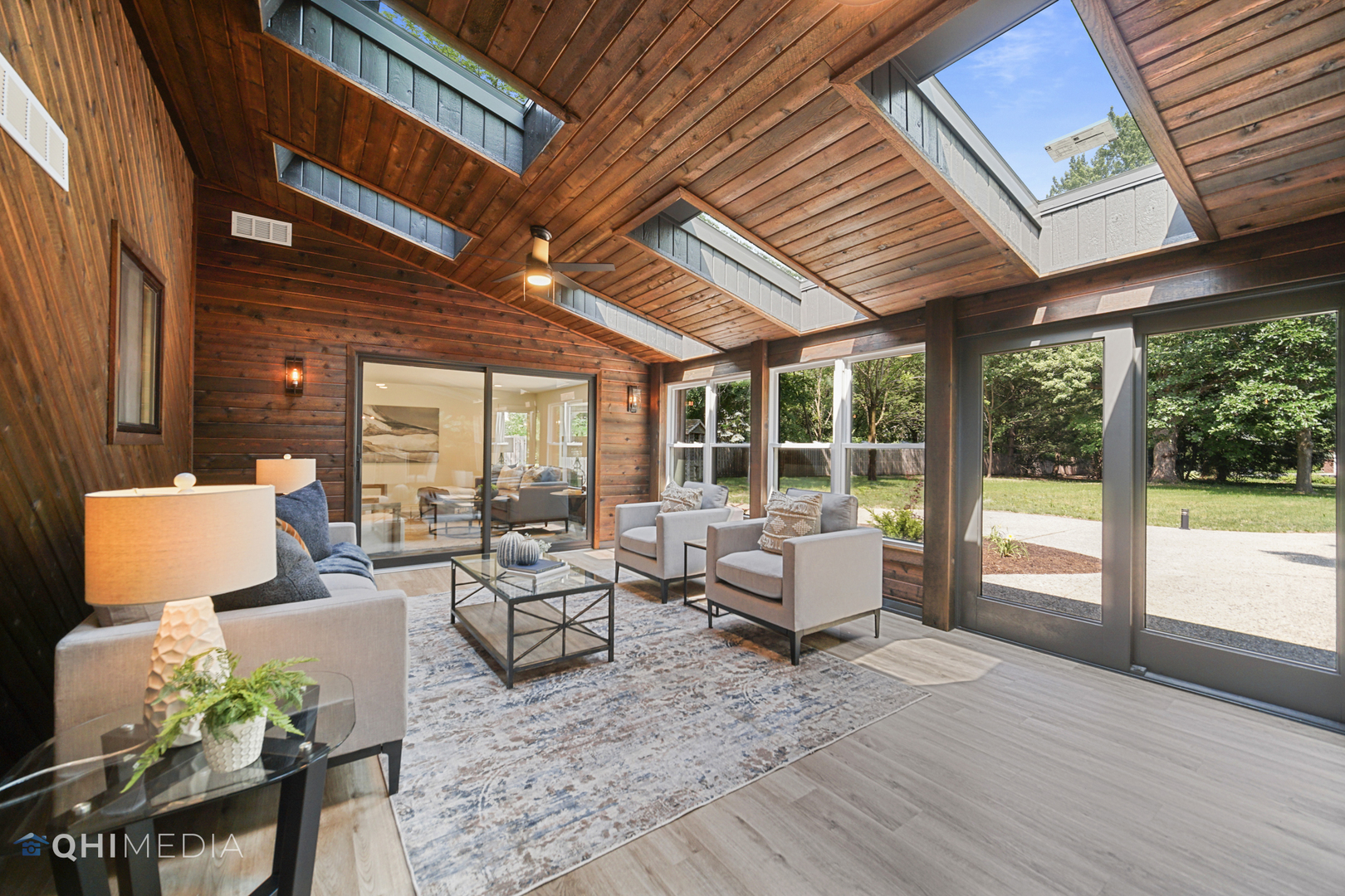 1801 Orchard Road Wheaton, IL 60189 - Photo 12 of 41 a living room with furniture and large windows
