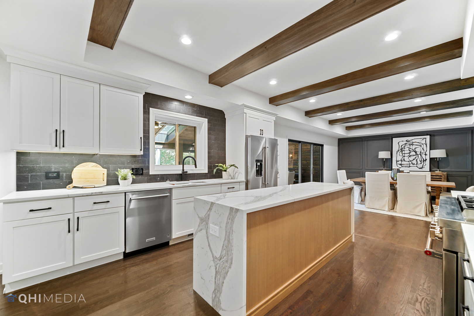 1801 Orchard Road Wheaton, IL 60189 - Photo 6 of 41 a kitchen with sink stove and refrigerator