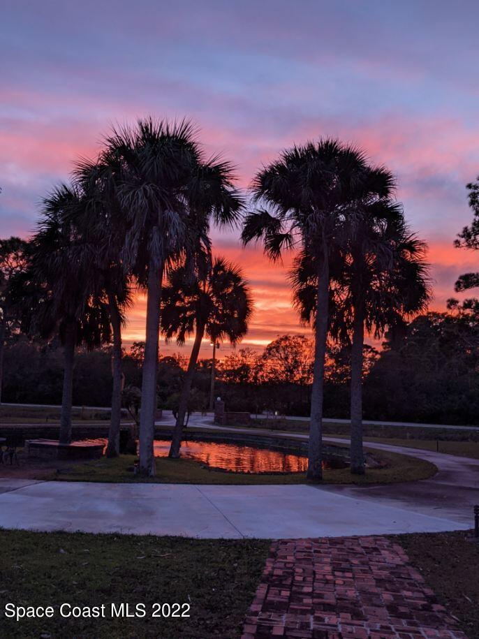 2187 Turtle Mound Road Melbourne, FL 32934 - Photo 35 of 42 a view of street with trees in the background