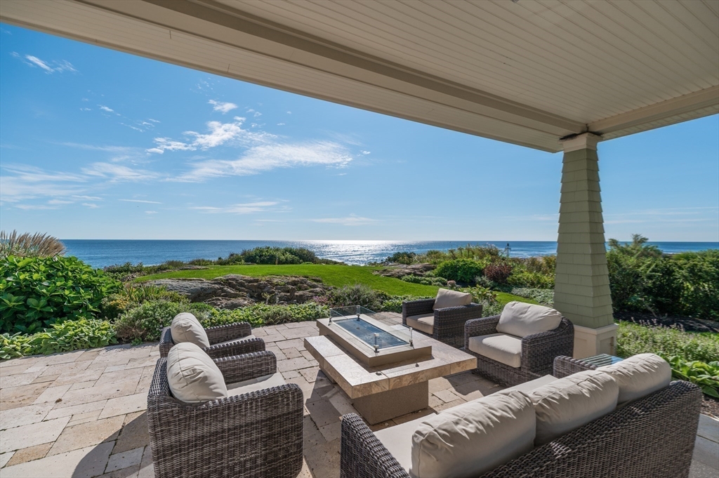 131 Atlantic Road Gloucester, MA 01930 - Photo 10 of 40 a view of a patio with couches and pool