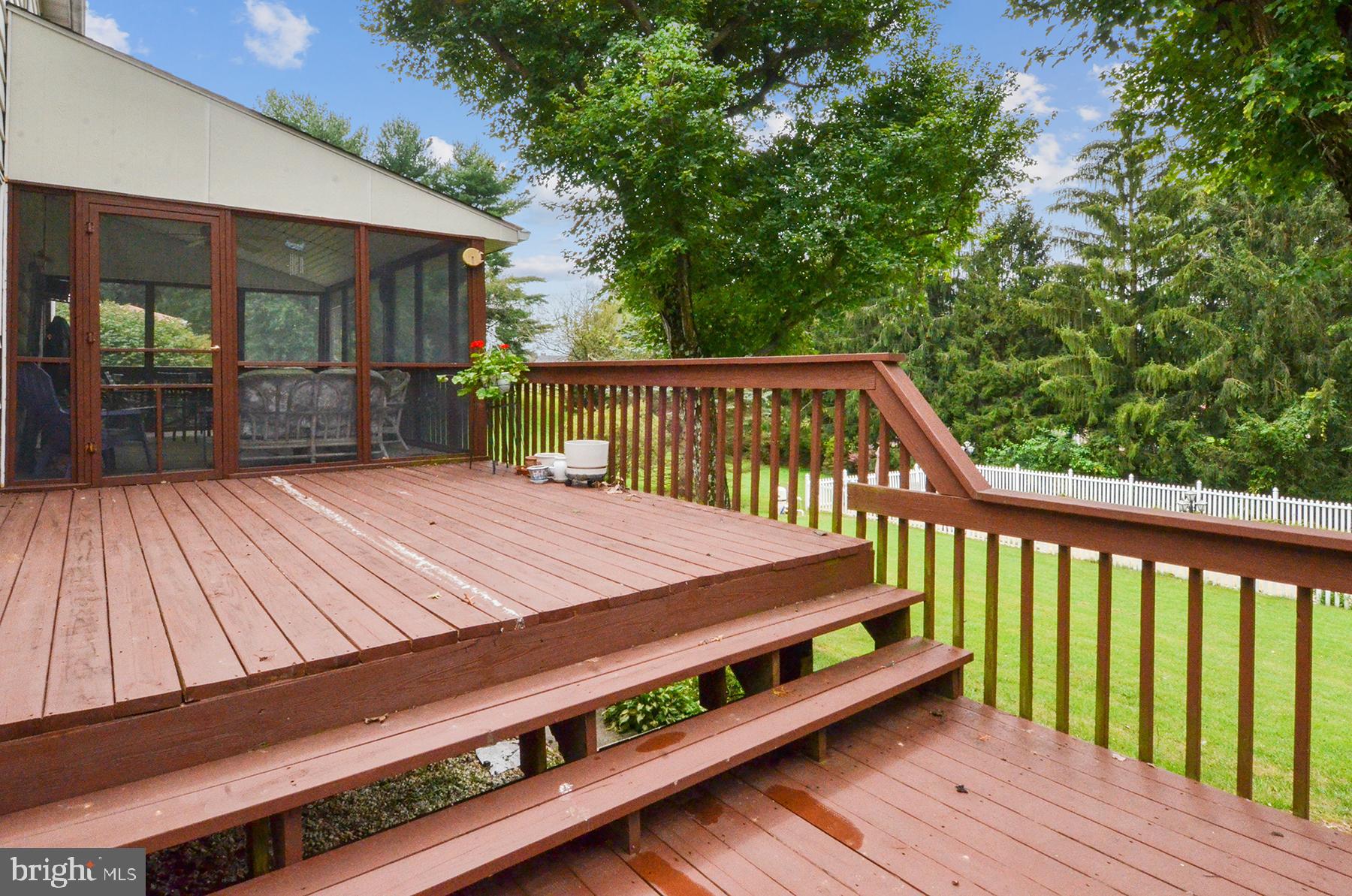 3208 Hunt Road Fallston, MD 21047 - Photo 44 of 44 Deck off Screened In Sunroom
