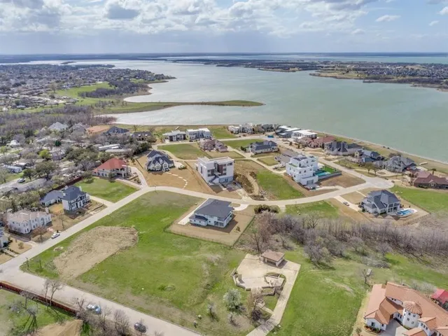 a view of a lake with outdoor space
