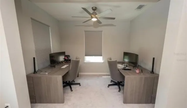 a view of workspace with windows