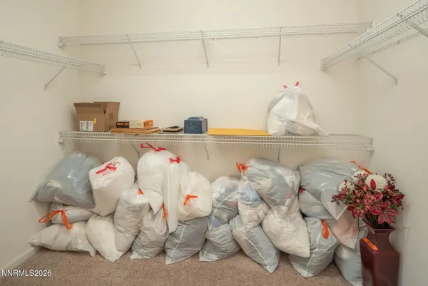 a close view of utility room