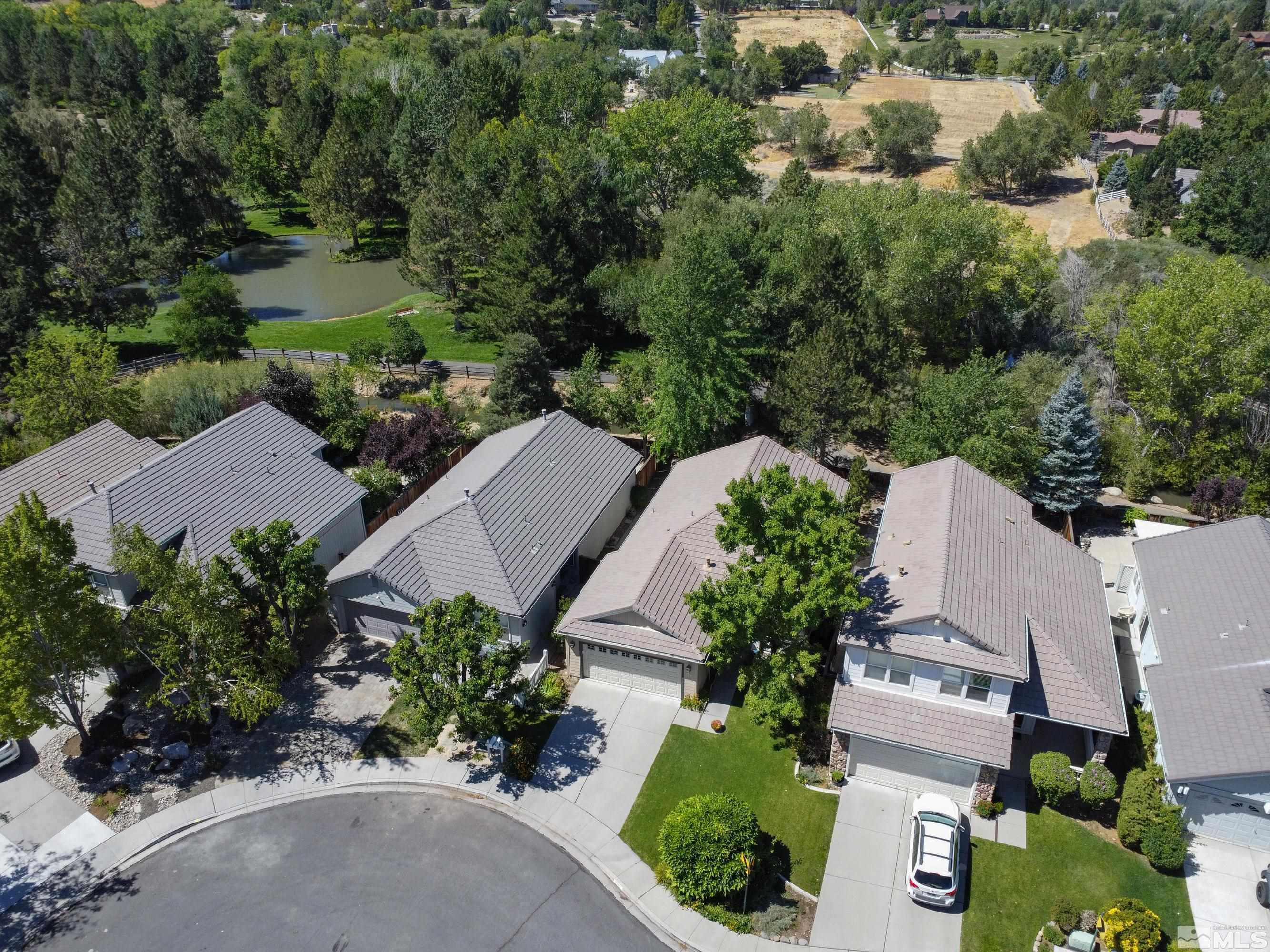 809 Caughlin Glen Reno, NV 89519 - Photo 23 of 23 an aerial view of a house with a garden