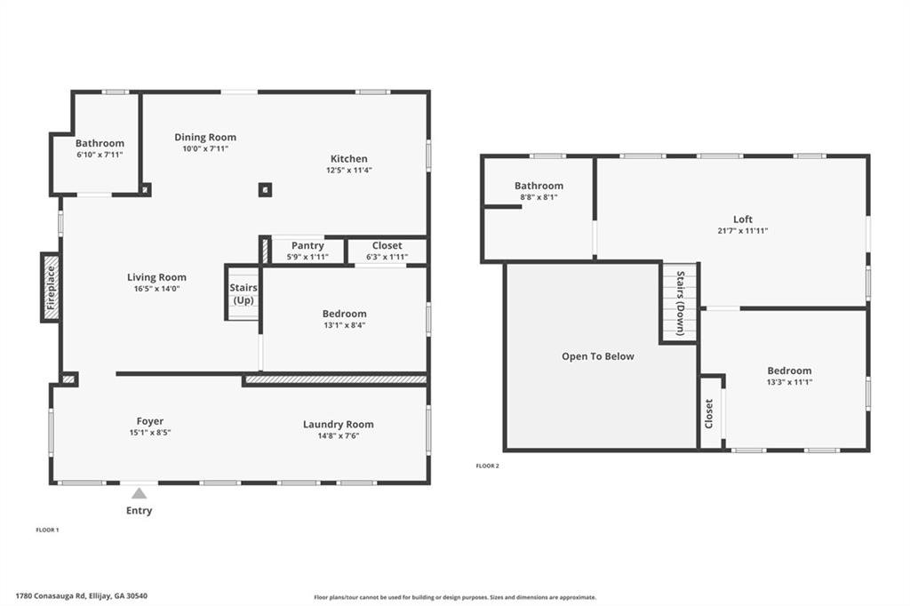 1780 Conasauga Road Ellijay, GA 30540 - Photo 32 of 43 a picture of a bathroom with a shower