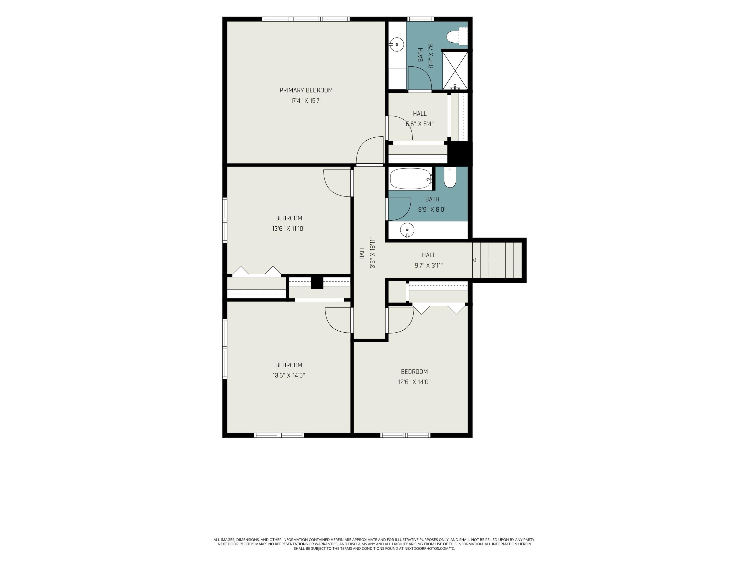 8735 Glen Nevis Road Northeast Ada, MI 49301 - Photo 52 of 54 Upper Level Floor Plan