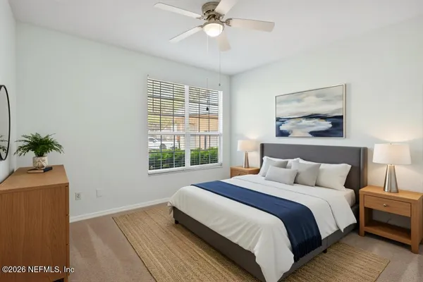 a view of a bathroom with shower