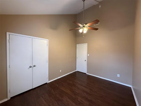 wooden floor in an empty room