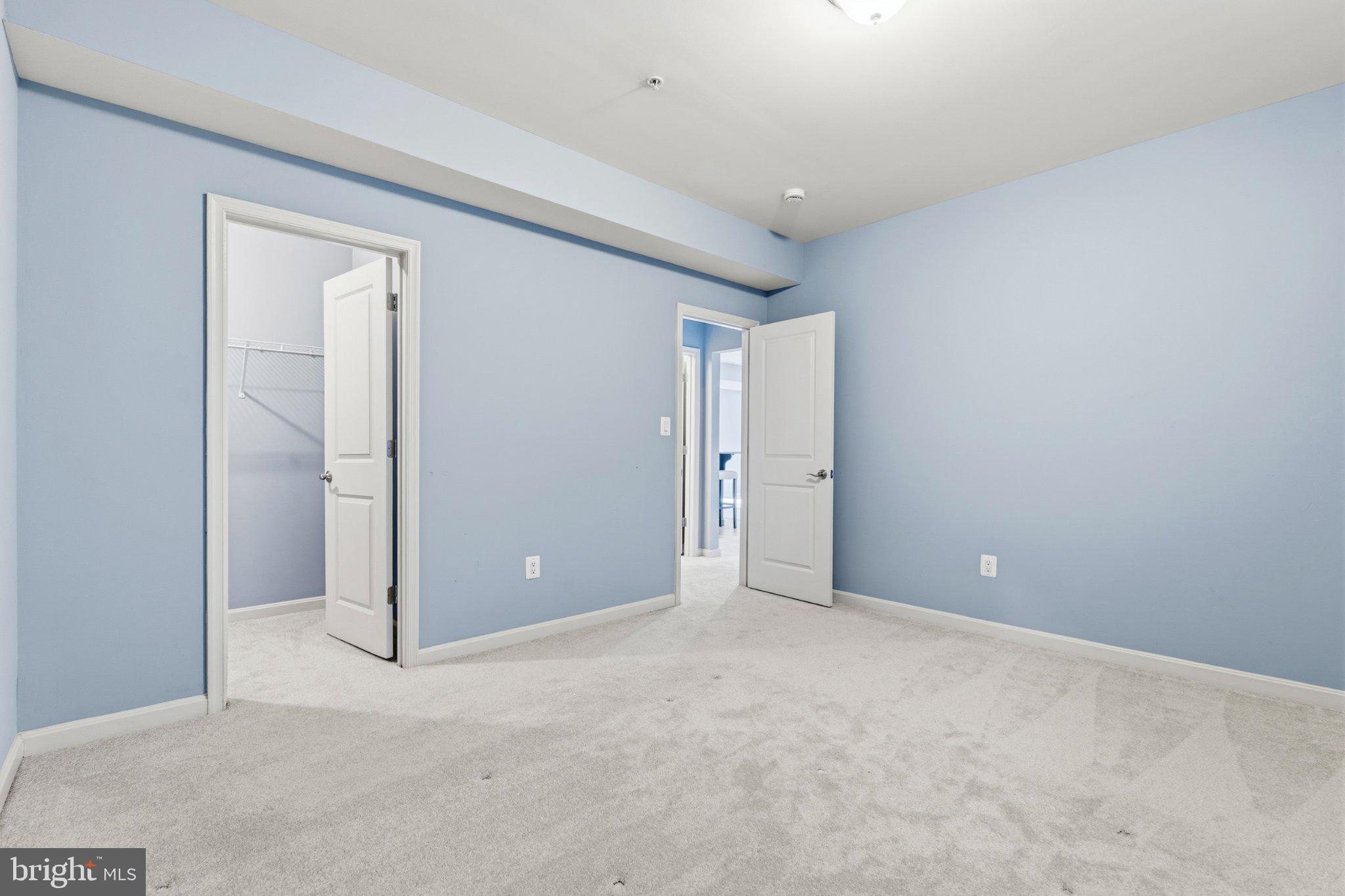 731 Holden Road Frederick, MD 21701 - Photo 66 of 78 Spacious room with serene blue walls.