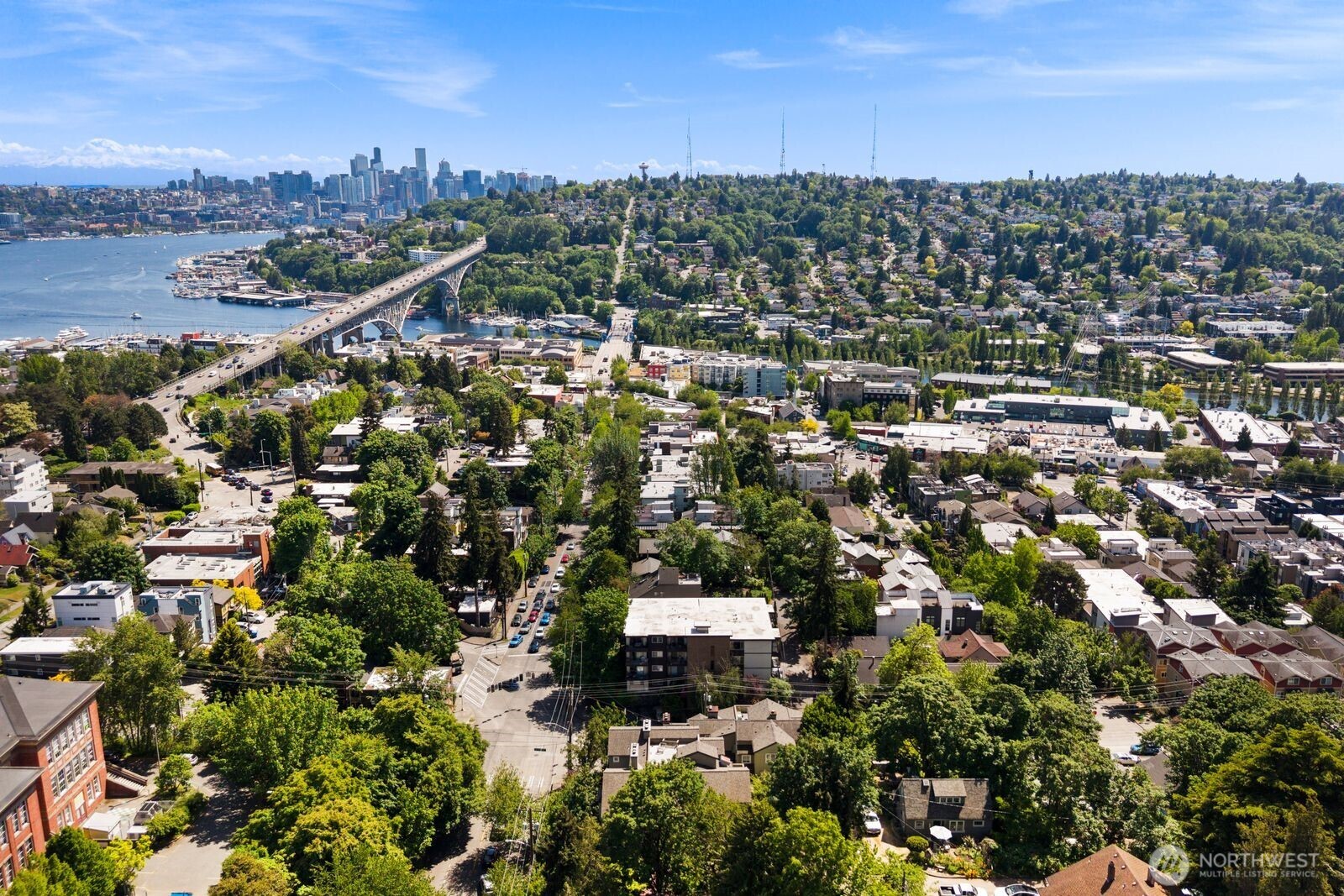 3901 Fremont Avenue North, Unit 202 Seattle, WA 98103 - Photo 21 of 23 a view of a city