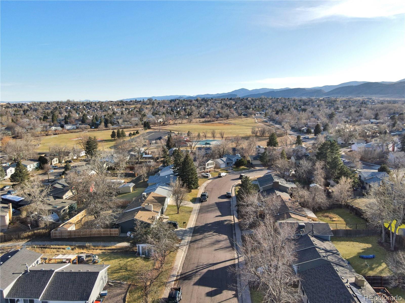 4386 South Xenophon Way Morrison, CO 80465 - Photo 38 of 38 an aerial view of a city