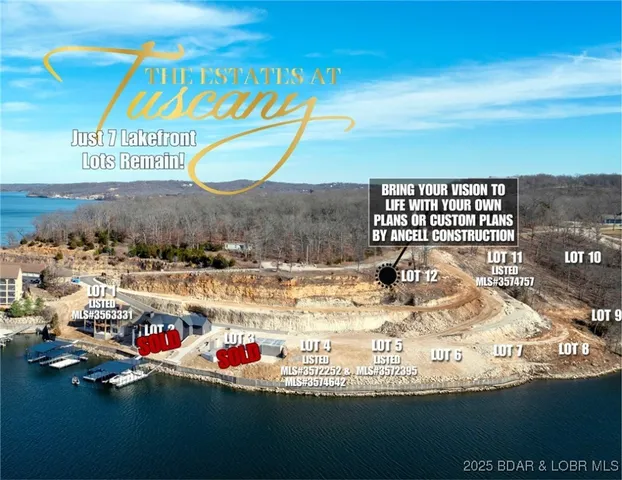 $150,000 | Lot 12 Tuscany Drive, Camdenton, MO 65020