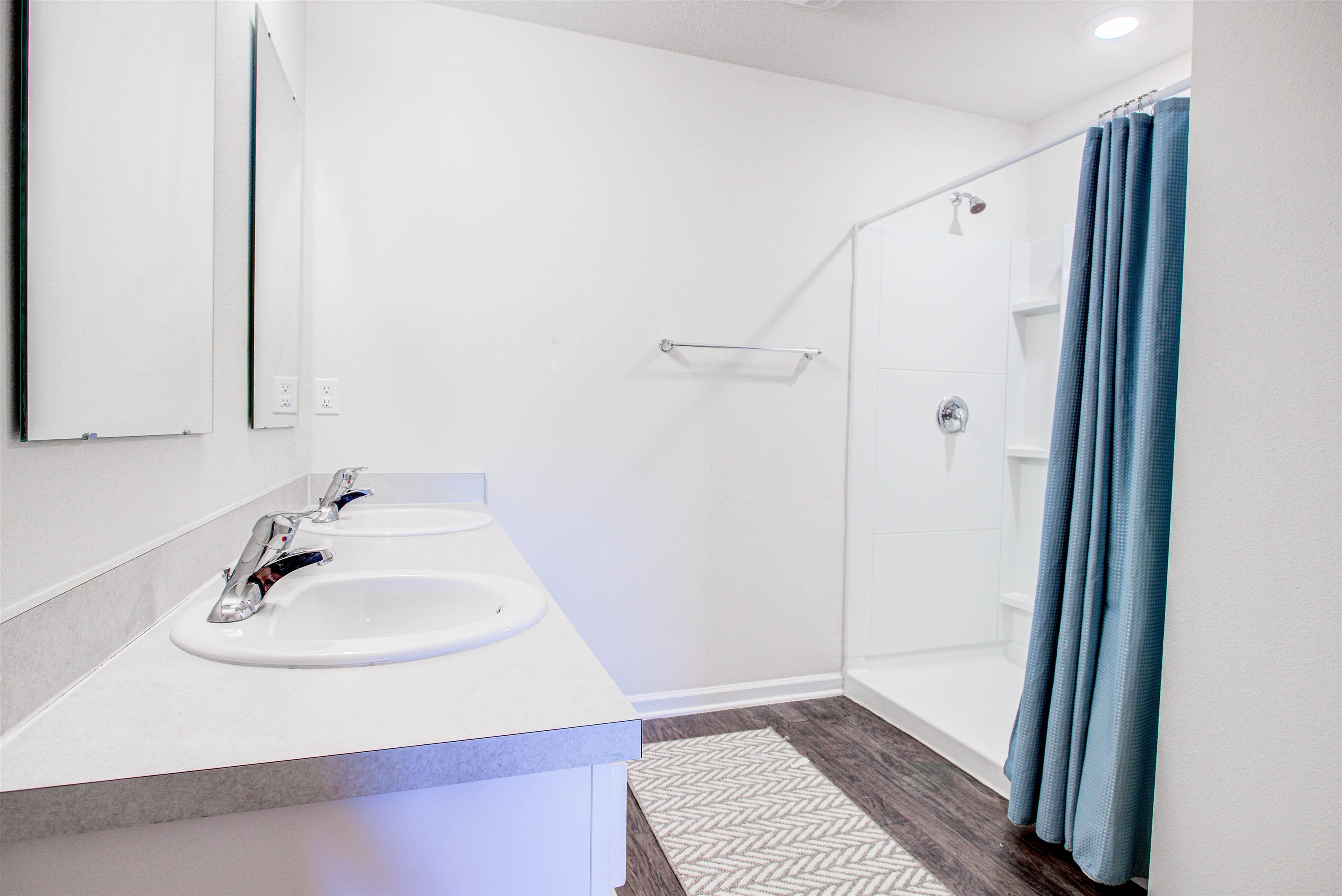108 Albacete Road St. Augustine, FL 32084 - Photo 25 of 37 a bathroom with a sink and a mirror