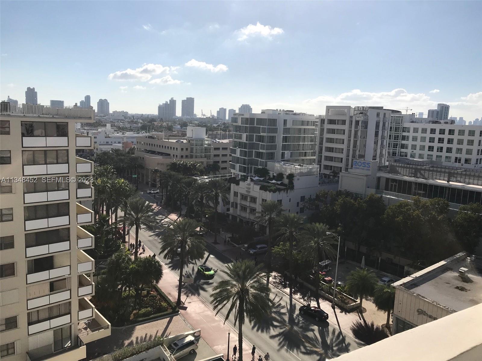 100 Lincoln Road, Unit 1007 Miami Beach, FL 33139 - Photo 41 of 82 View from balcony