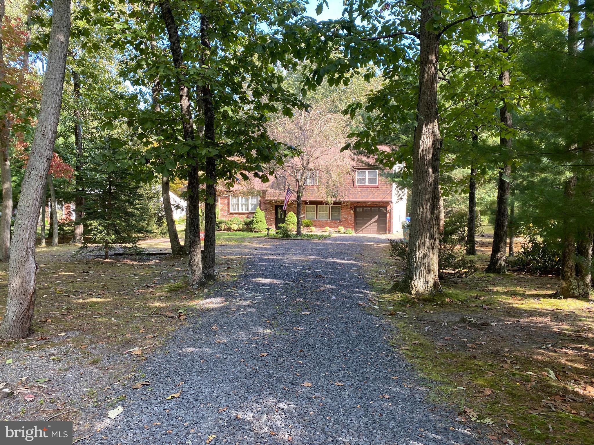 224 Oakshade Road Tabernacle, NJ 08088 - Photo 3 of 25 Long driveway to home. Lots of parking