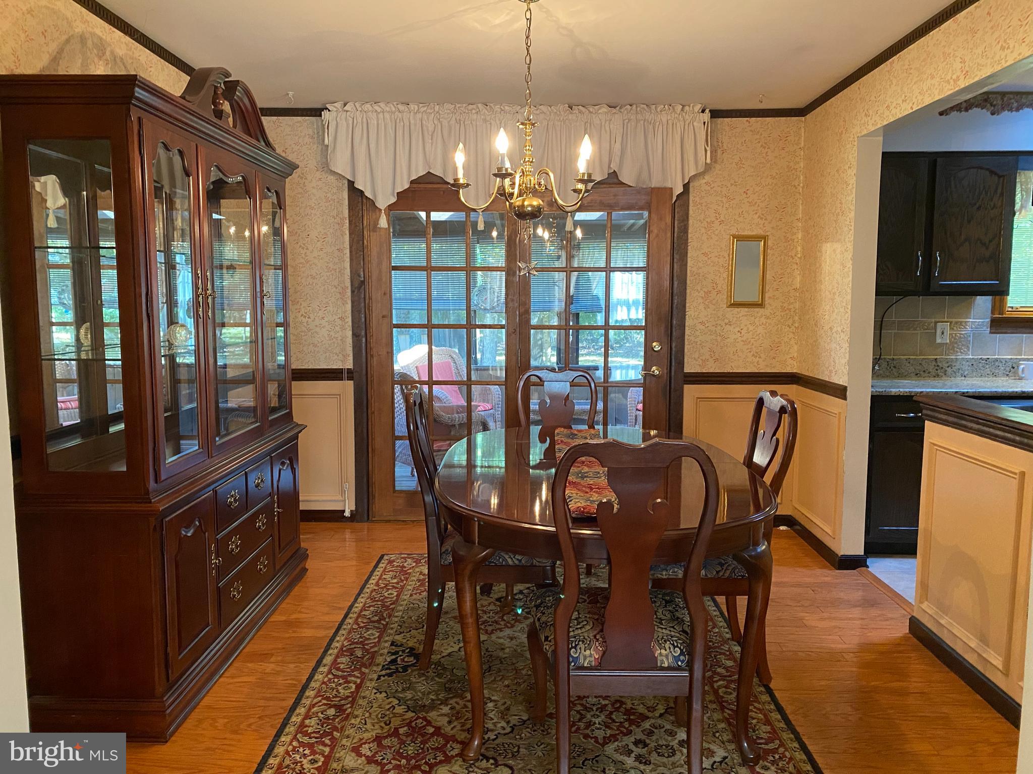 224 Oakshade Road Tabernacle, NJ 08088 - Photo 8 of 25 Dining Room; hardwood floors