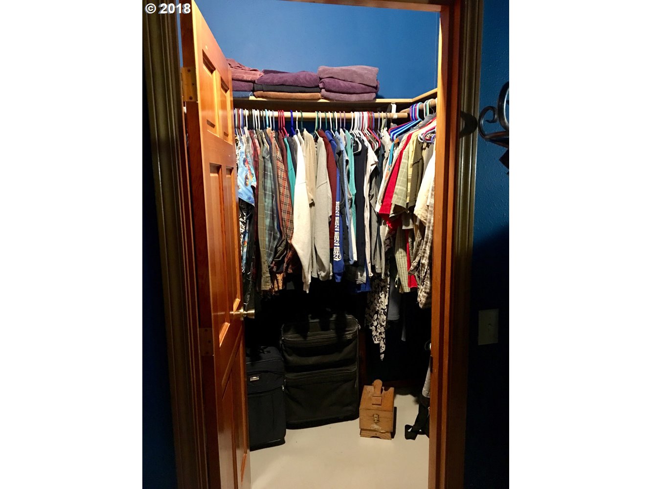 65707 East Barlow Trail Road Rhododendron, OR 97049 - Photo 17 of 32 a view of walk in closet with clothes and shoes