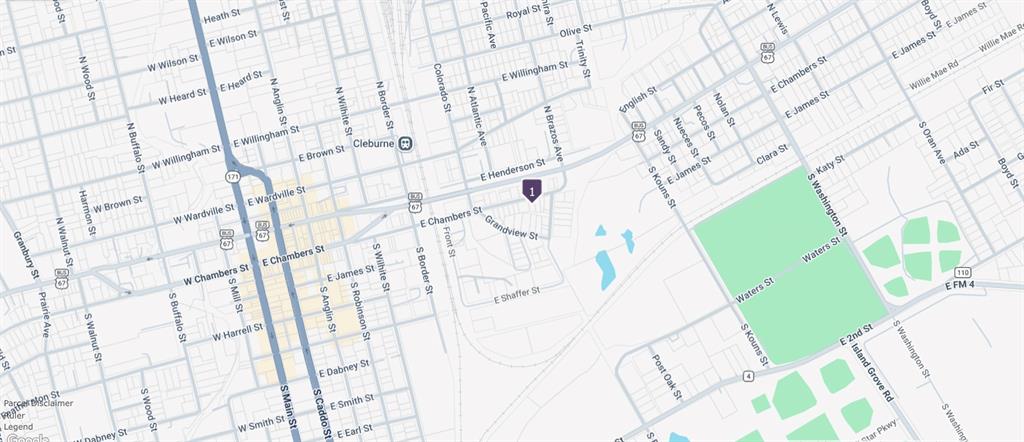 626 East Chambers Street Cleburne, TX 76031 - Photo 4 of 4 a bathroom with a sink and a mirror