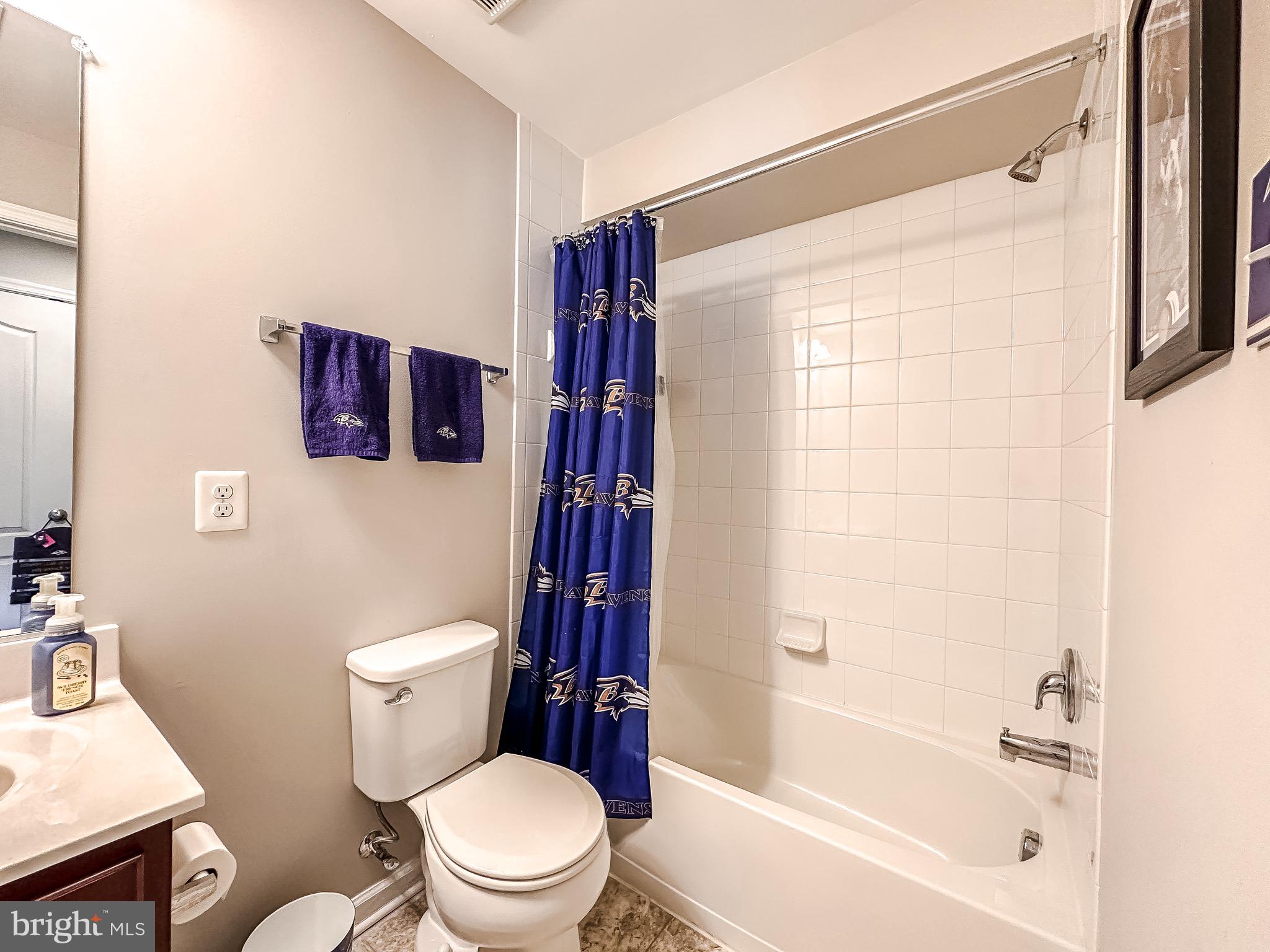 10503 Braddock Run Road Baltimore, MD 21220 - Photo 22 of 64 a white toilet sitting next to a bath tub