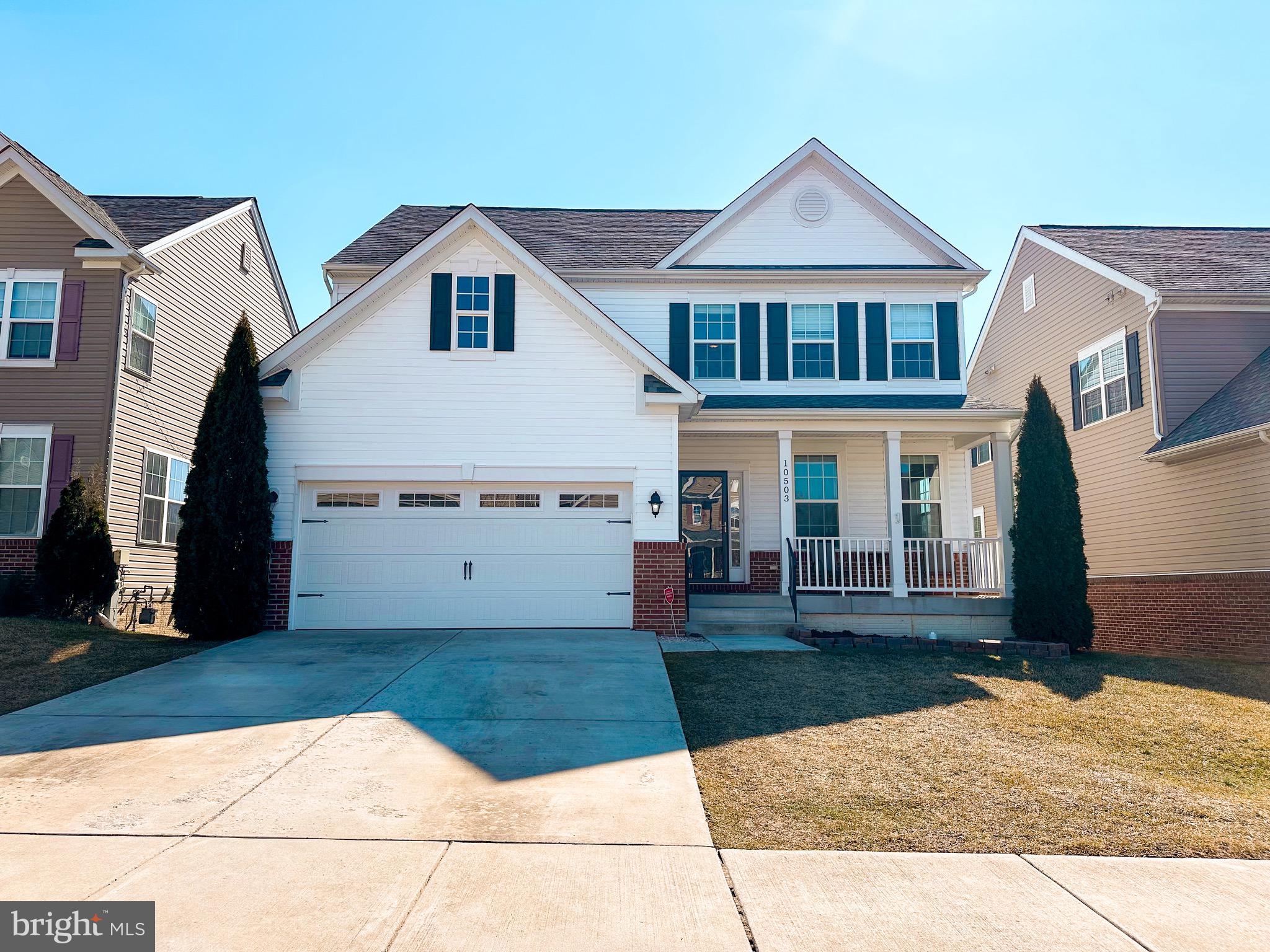 10503 Braddock Run Road Baltimore, MD 21220 - Photo 60 of 64 a front view of a house with a yard