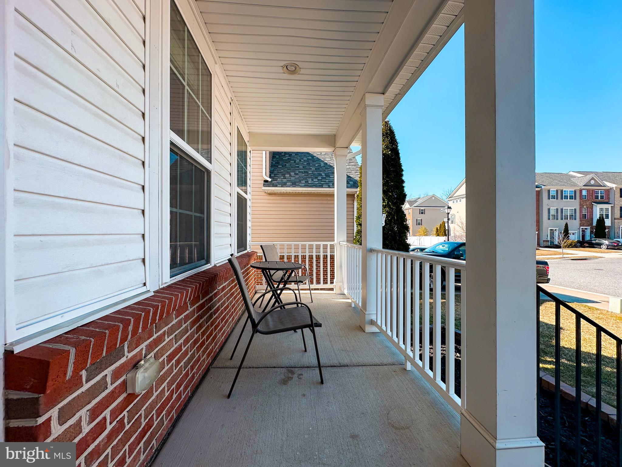 10503 Braddock Run Road Baltimore, MD 21220 - Photo 64 of 64 a view of a balcony with chairs