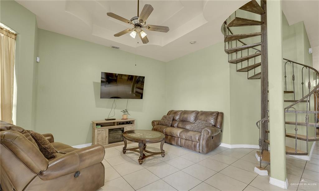 1107 Harbor Lane La Joya, TX 78560 - Photo 4 of 29 a living room with furniture and a flat screen tv