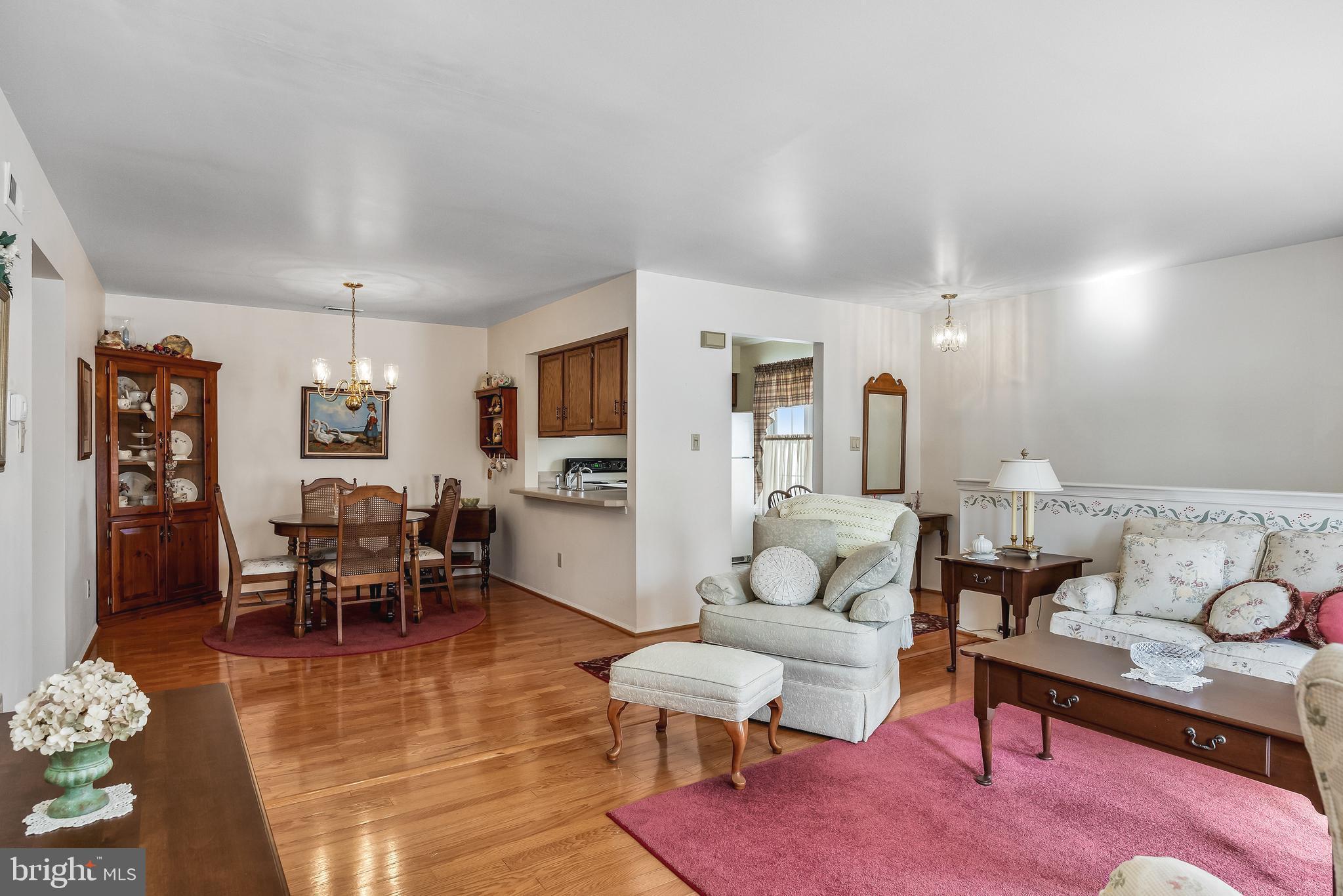 3522B Neils Court Mount Laurel, NJ 08054 - Photo 2 of 25 a living room with furniture and a wooden floor