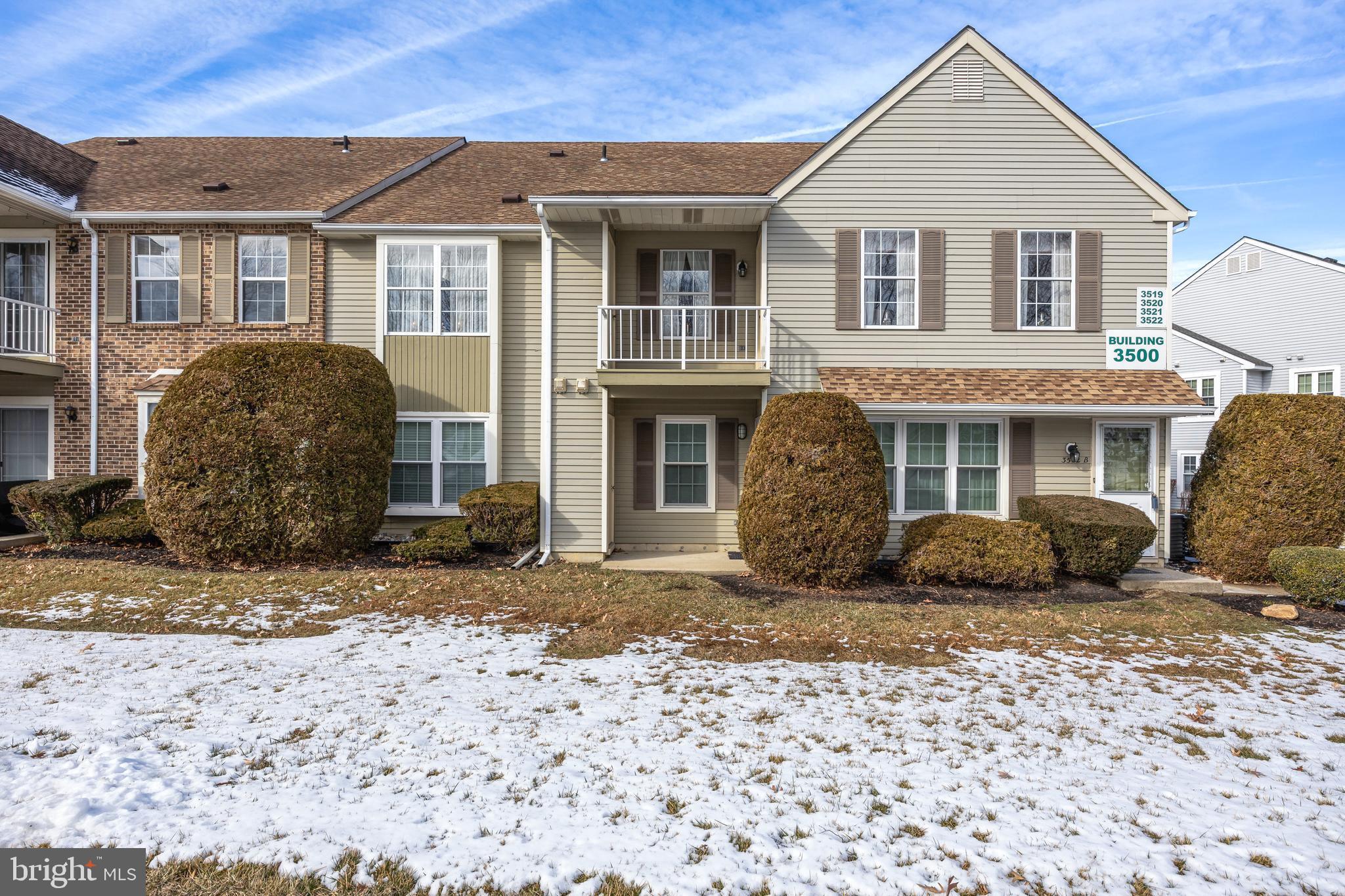 3522B Neils Court Mount Laurel, NJ 08054 - Photo 23 of 25 a front view of a house with a yard